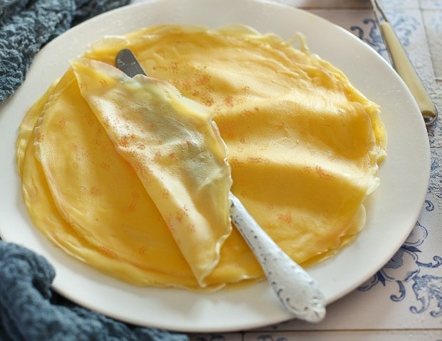 crepes fatte in casa pronte da farcire